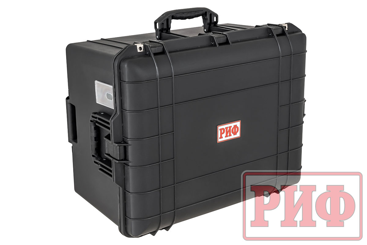 Кейс защитный ударопрочный РИФ 676х525х378 мм IP67 на колесах с телескопической ручкой
