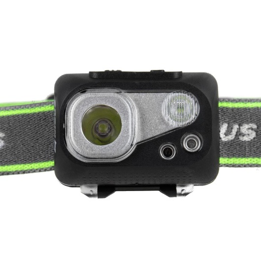 Фонарь налобный NISUS водонепроницаемый 300LM, IPX7, USB