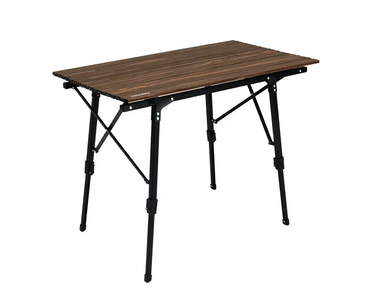 Стол туристический Naturehike складной, 90х52х68 см, с телеск. ножками, темно-коричневый