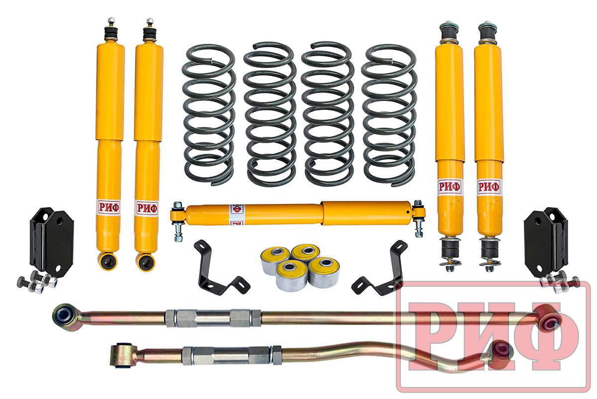 Лифт-комплект РИФ Toyota Land Cruiser 80/105 лифт 50 мм мягкий