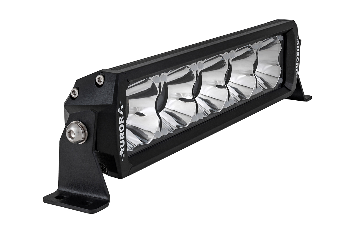 Светодиодная фара дальнего света AURORA 254 мм 75W с RGB подсветкой