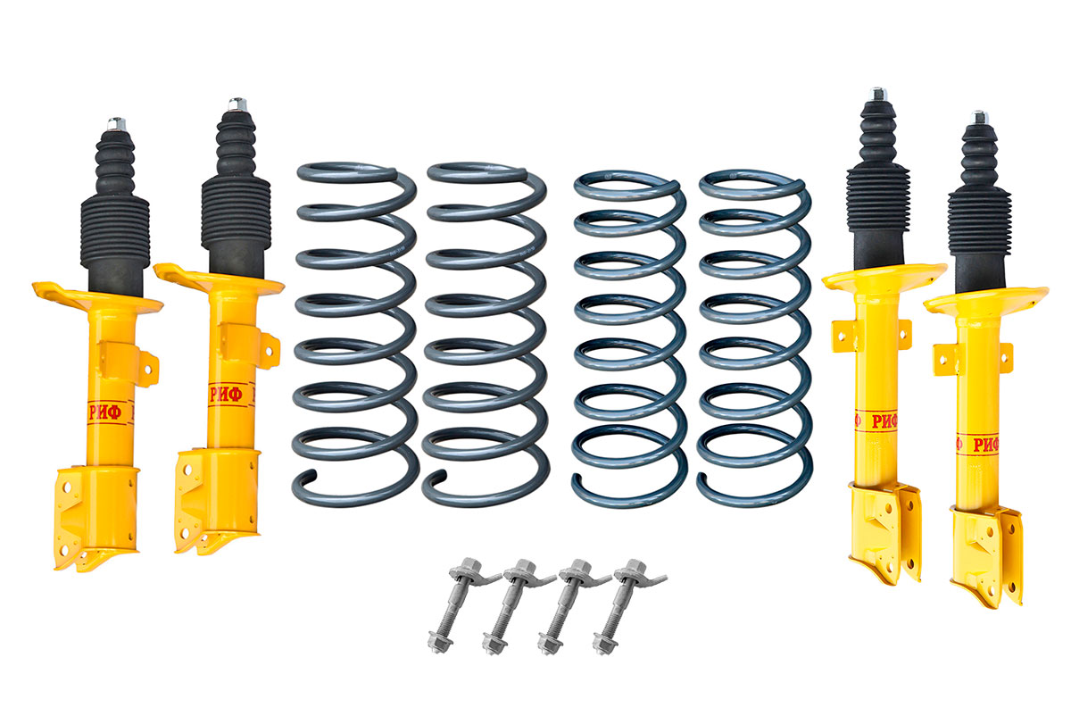 Лифт-комплект РИФ для Renault Duster, Nissan Terrano III 2004+ лифт 40 мм