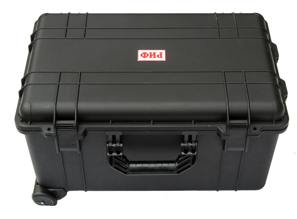 Кейс защитный ударопрочный РИФ 625х420х340 мм на колесах с телескопической ручкой