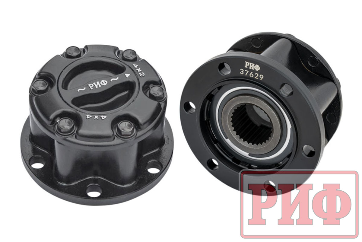 Хабы колесные РИФ для Nissan Navara D22/Terrano WD21 усиленные