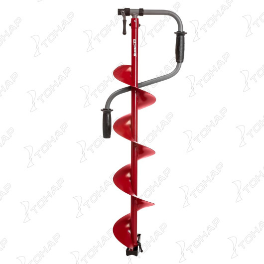 2 Ледобур ТОНАР BURAN 180L левое вращение, цельнотянутый шнек