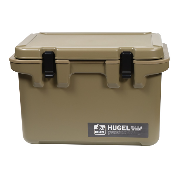 1 Термобокс IRIS HUGEL VACUUM COOLER BOX TC-40 Хаки, 40 литров