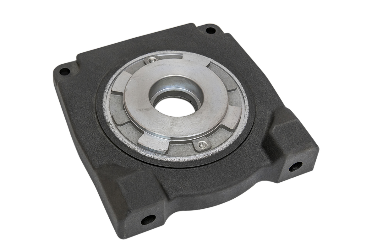 Станина (боковина) крепления мотора лебедки Runva EWX9500S