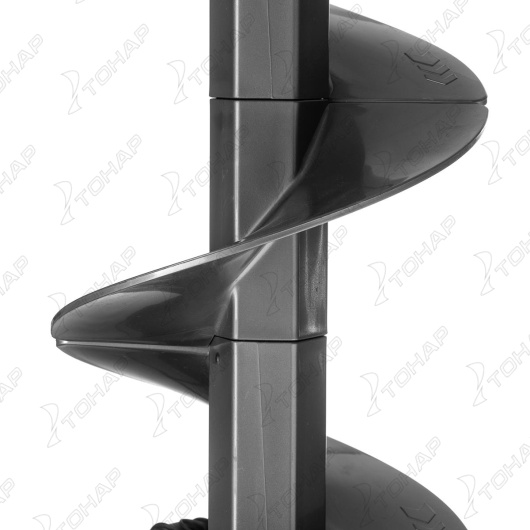 4 Шнек пластиковый под шуруповерт ULTRALITE 150R V2.0 правое вращение, серый