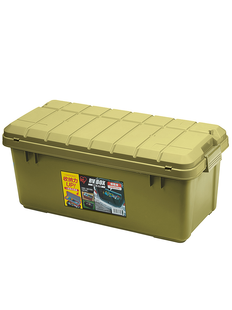 Ящик экспедиционный IRIS RV BOX 800 c двойной разделенной крышкой 79x37x33 см хаки Ящик экспедиционный IRIS RV BOX 800 c двойной разделенной крышкой 79x37x33 см хаки