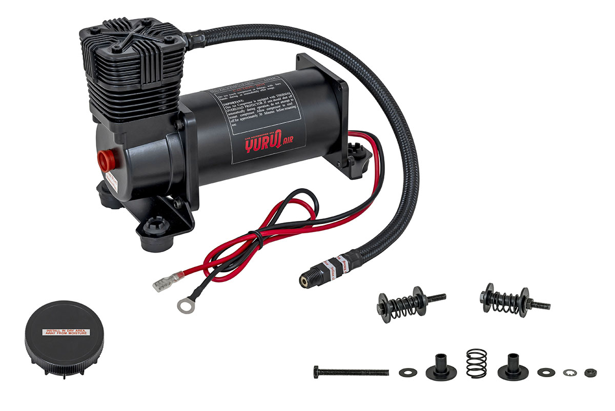 Компрессор автомобильный стационарный 12V YURUI 40 л/мин 13,6 атм