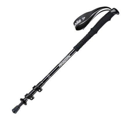 1.Палки треккинговые, алюминиевые, ST01, черные, для ходьбы (2 шт.)