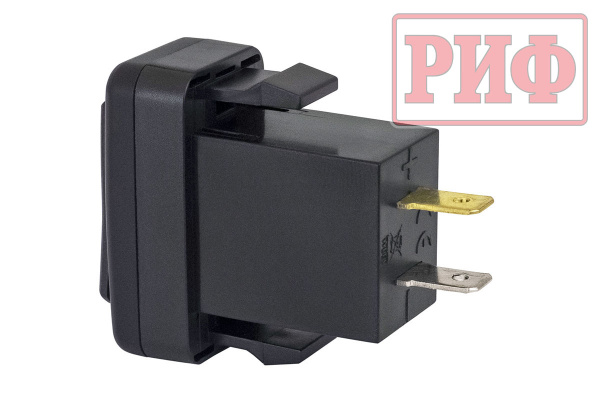 Розетка USB 2 QC 3.0 для Toyota 40x20
