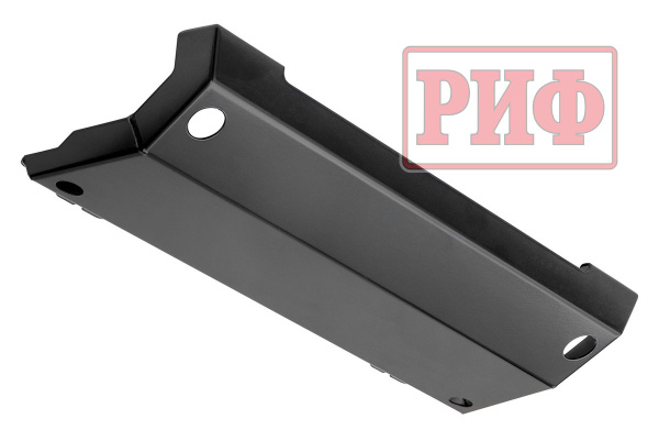 Площадка РИФ под лебёдку c защитой радиатора в штатный бампер Mitsubishi Pajero Sport 2015-2020 дизель, Mitsubishi L200 2015-2022