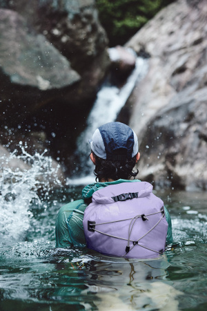 Рюкзак туристический Naturehike 18 л, ПВХ, фиолетовый