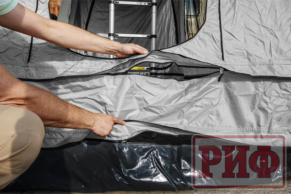 Тамбур к палатке РИФ Soft RT02-140 PRO, тент серый