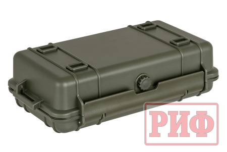 Кейс защитный ударопрочный РИФ 237x137х70 мм IP67, цвет Хаки
