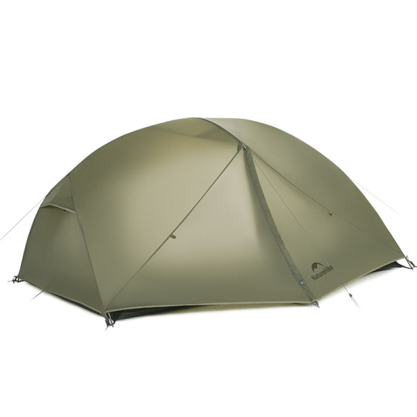 Палатка Naturehike Mongar PRO 3-местная, алюминиевый каркас, олива (зеленая)