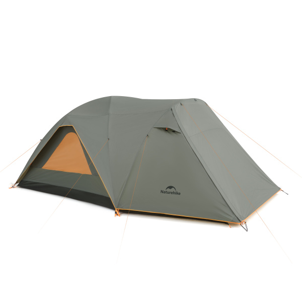Палатка Naturehike KOTA 8, 8-местная, алюминиевый каркас, темно-зеленая
