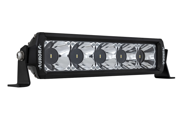 Светодиодная фара дальнего света AURORA 254 мм 75W с RGB подсветкой
