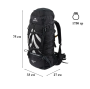 9 Рюкзак туристический Naturehike 70 л, темно-синий 9 Рюкзак туристический Naturehike 70 л, темно-синий