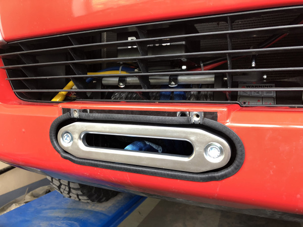 Площадка РИФ под лебёдку в штатный бампер Toyota Fortuner 2015+ Площадка РИФ под лебёдку в штатный бампер Toyota Fortuner 2015+