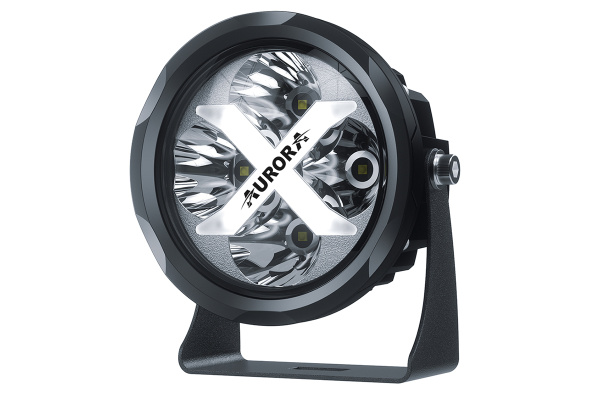 Фары дальнего света AURORA 102 мм 40W с RGB подсветкой