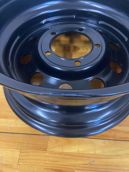 2 Диск усиленный УАЗ стальной черный 5x139,7 7xR16 d110 ET-3 (уценка)