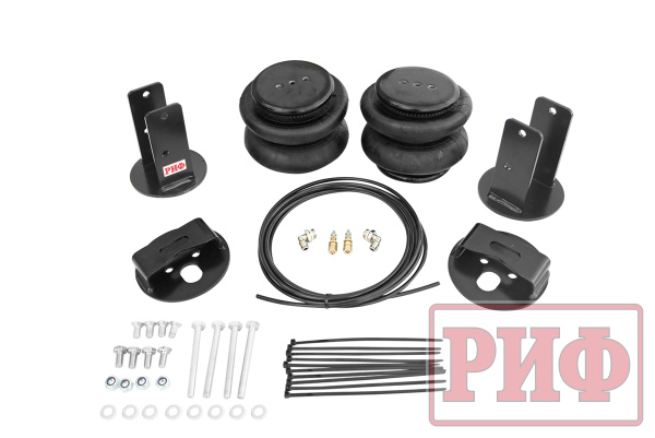 Пневмоподвеска РИФ для Isuzu D-Max 2012+ на задний мост для лифтованной подвеске подвески