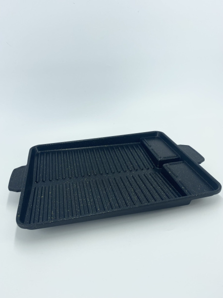 Сковорода-гриль NaMilux для портативной плиты квадратная