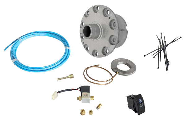 Блокировка переднего дифференциала HF пневматическая(без компрессора) Suzuki Jimny JB23/JB43/JB64 /JB74 10 болт ГП, 22 шл., 6"