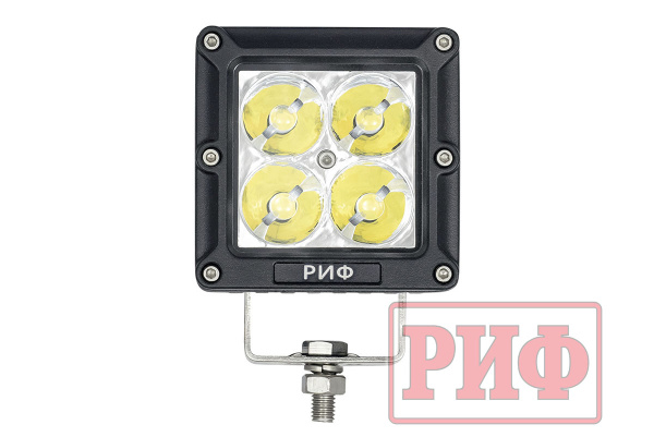 Светодиодная фара дальнего света РИФ 80 мм 20W LED