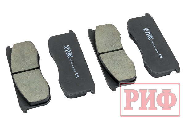 Колодки тормозные передние РИФ УАЗ Хантер, Патриот, Буханка (3160-3501090)