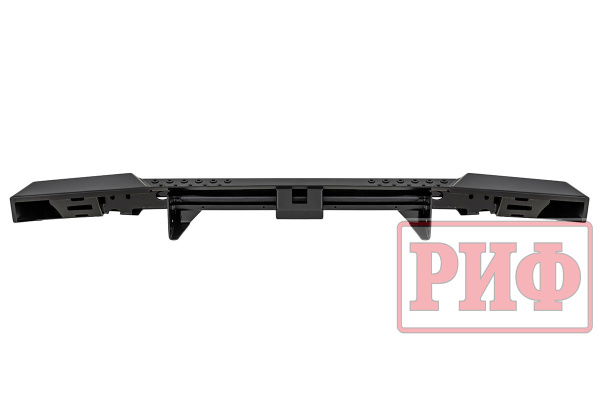 Бампер РИФ силовой задний УАЗ Буханка с фонарями, возможностью установки фаркопа, лифт 65 мм
