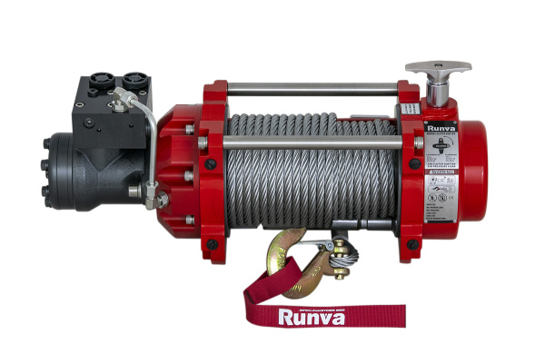 Лебёдка гидравлическая Runva 15000 lbs 6800 кг