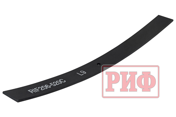 Лист 9 рессоры RIF206-520C 7*60*680*1501