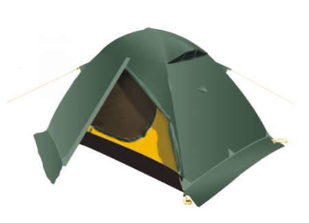 Палатка BTrace Ion 2+ ALU (Зеленый)