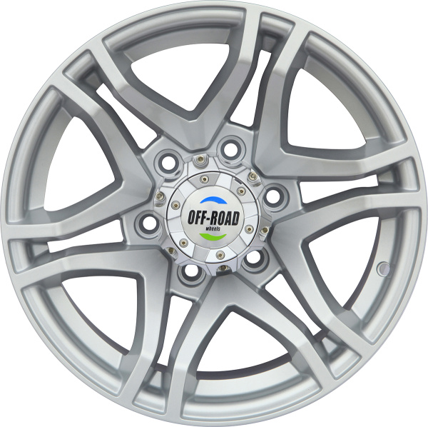 Диск Тойота Ниссан литой серебристый 6x139,7 8xR16 d110 ET+13