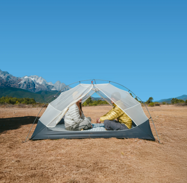 2 Палатка Naturehike Mongar UL 1-местная, алюминиевый каркас, сверхлегкая, серая