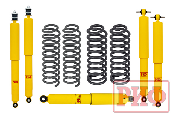 Лифт-комплект РИФ Jeep Wrangler JK 2006+ лифт 50 мм средний (5 дверей)