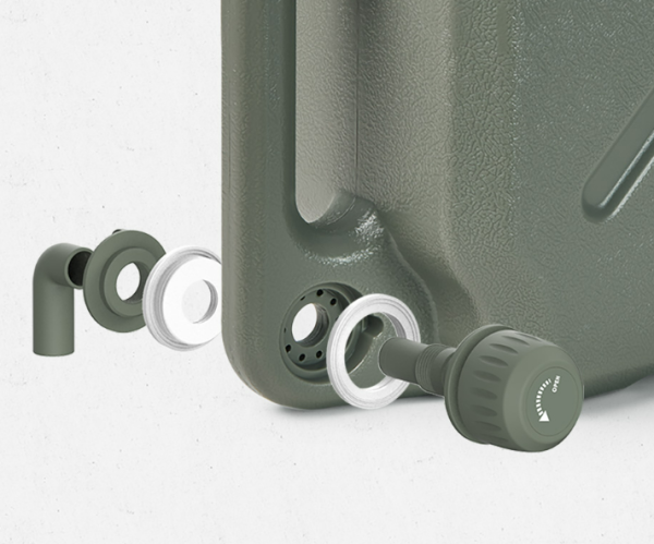 Канистра Naturehike кемпинговая, 20 л. бежевая