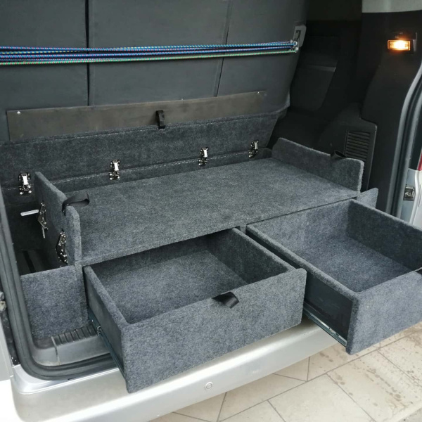 Органайзер в багажник "Экспедиция" для Volkswagen Multivan/Caravelle (T5, T6)