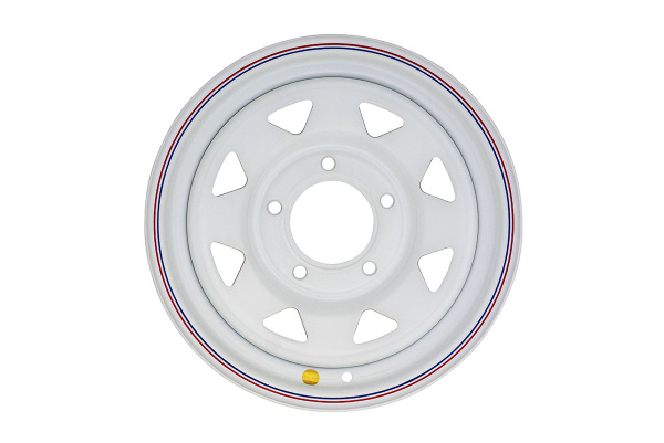 Диск усиленный ВАЗ НИВА стальной белый 5x139,7 7xR15 d98,5 ET+25 (треуг.)