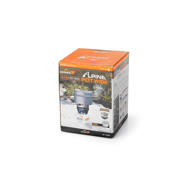 Горелка газовая Kovea Alpine Pot Wide KB-0703W 1 л.