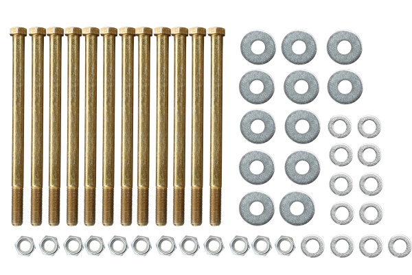 Проставки РИФ для лифта кузова 65 мм УАЗ (к-т 12 шт.) с крепежом