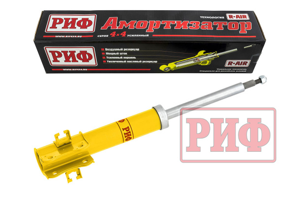 Амортизатор усиленный РИФ передний Suzuki Vitara 88-05, Grand Vitara 97-05, Escudo 1,2 98-05 лифт 35 мм