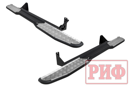 Пороги РИФ силовые Toyota Land Cruiser 78 2007+