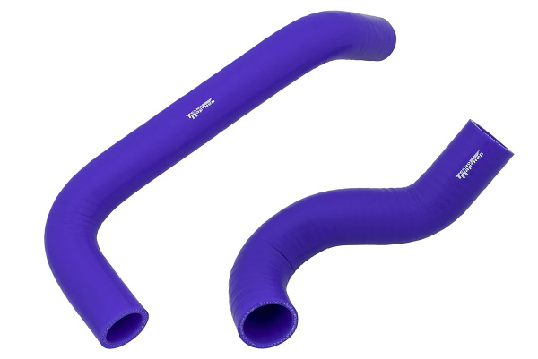 Патрубки радиатора УАЗ Хантер, дв.ЗМЗ-514, дизель (2 шт) силикон армированный