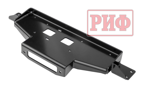 Площадка РИФ под лебёдку c защитой радиатора в штатный бампер Mitsubishi Pajero Sport 2015+ дизель Площадка РИФ под лебёдку c защитой радиатора в штатный бампер Mitsubishi Pajero Sport 2015+ дизель