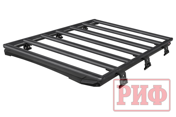 Багажник экспедиционный (платформа) алюмини РИФ 1350x1690 мм для Jeep Wrangler JL 2018+ (с крепежом)