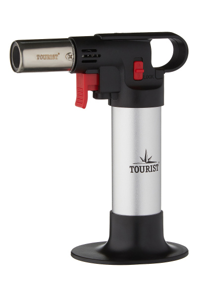 Резак газовый TOURIST SILVER с пьезоподжигом и возможностью перезаправки Резак газовый TOURIST SILVER с пьезоподжигом и возможностью перезаправки